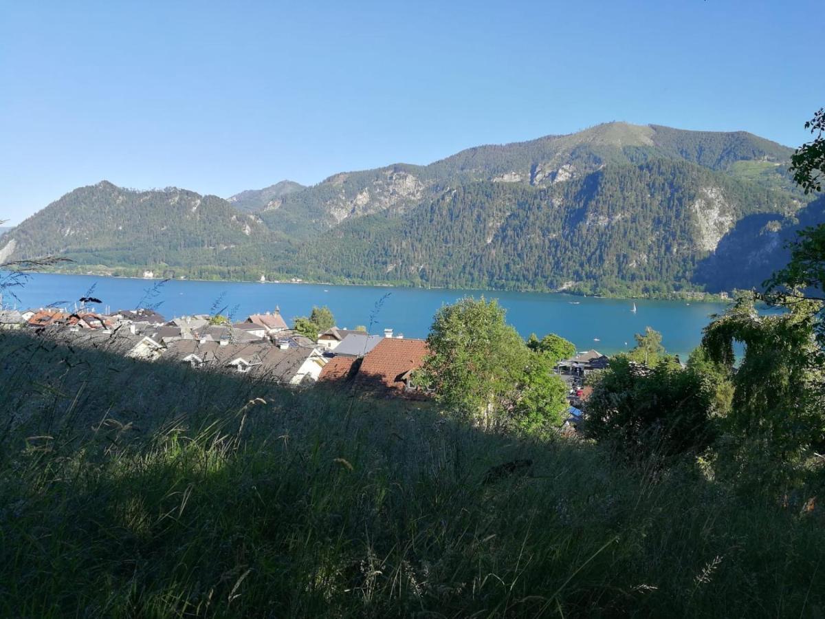 Ferienwohnung Mit Seeblick, Unterach Am Attersse 阿特湖畔翁特拉赫 外观 照片