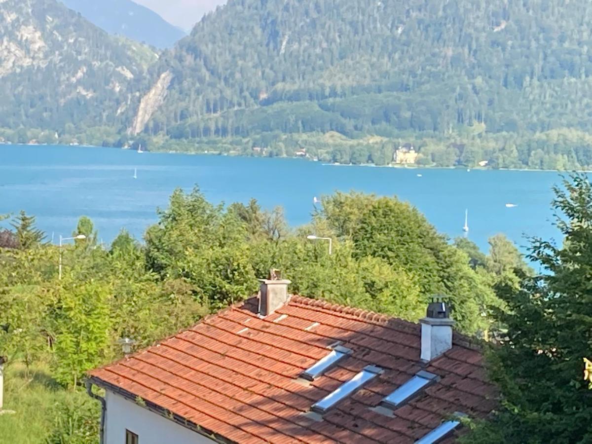 Ferienwohnung Mit Seeblick, Unterach Am Attersse 阿特湖畔翁特拉赫 外观 照片